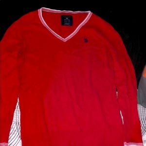 Women’s polo long sleeve crew neck